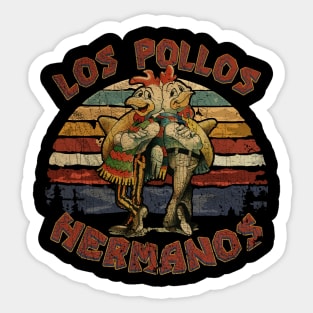 VINTAGE- LOS POLLOS HERMANOS TEXTURE Sticker